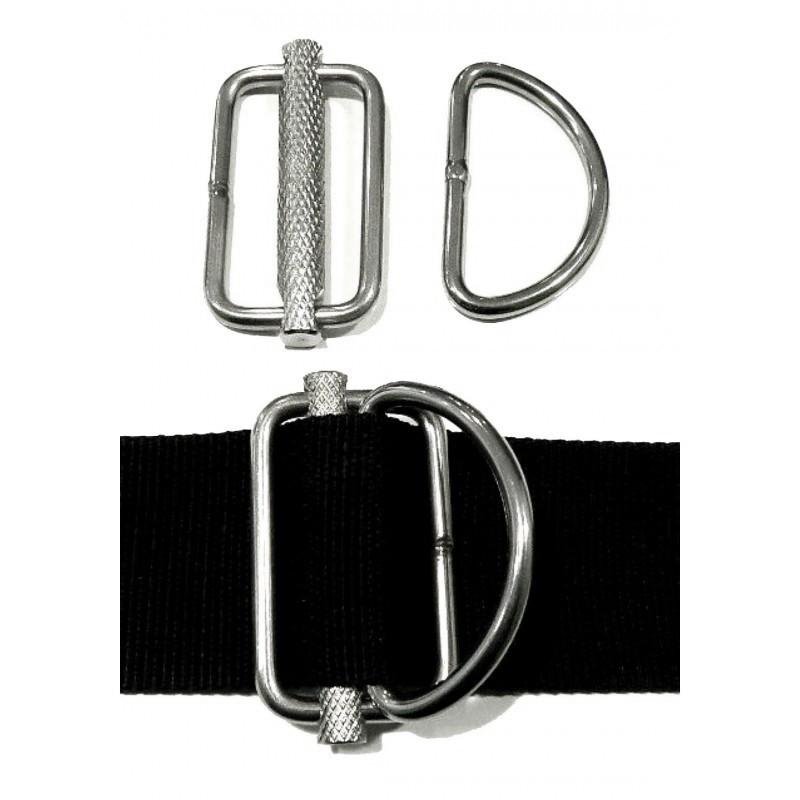 METAL SLIDABLE D RING Scuba Plus Diving Club METAL SLIDABLE D RING Scuba Plus Diving Club