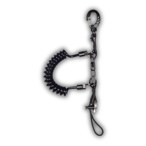 LANYARD SPIRAL WITH RING